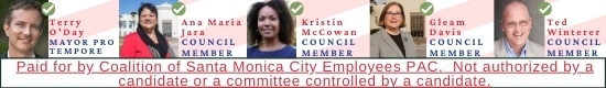 City Employees' Council Endorsements