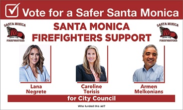 Santa Monica Firefighters City Council Endorsements