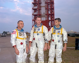 Picture of the Apollo 1 crew
