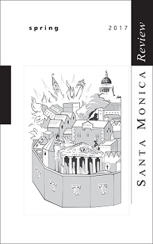 Cover of Spring 2017 issue of "Santa Monica Review"