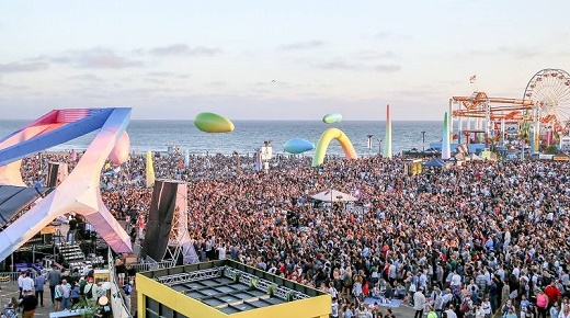 Concert at Santta Monica Pier