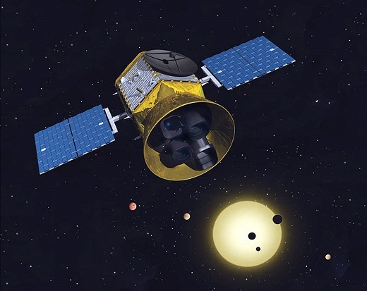 Rendering of Tess Satellite