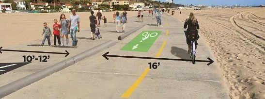 Rendering of North Trail improvements