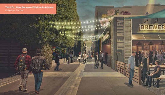 Rendering of the third ct.  alley
