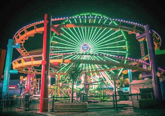 Pacific Park Earth Day Ferris Wheel